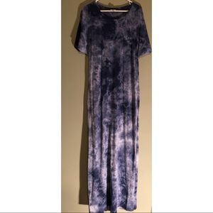 Lularoe Maria Dress Tie Dye